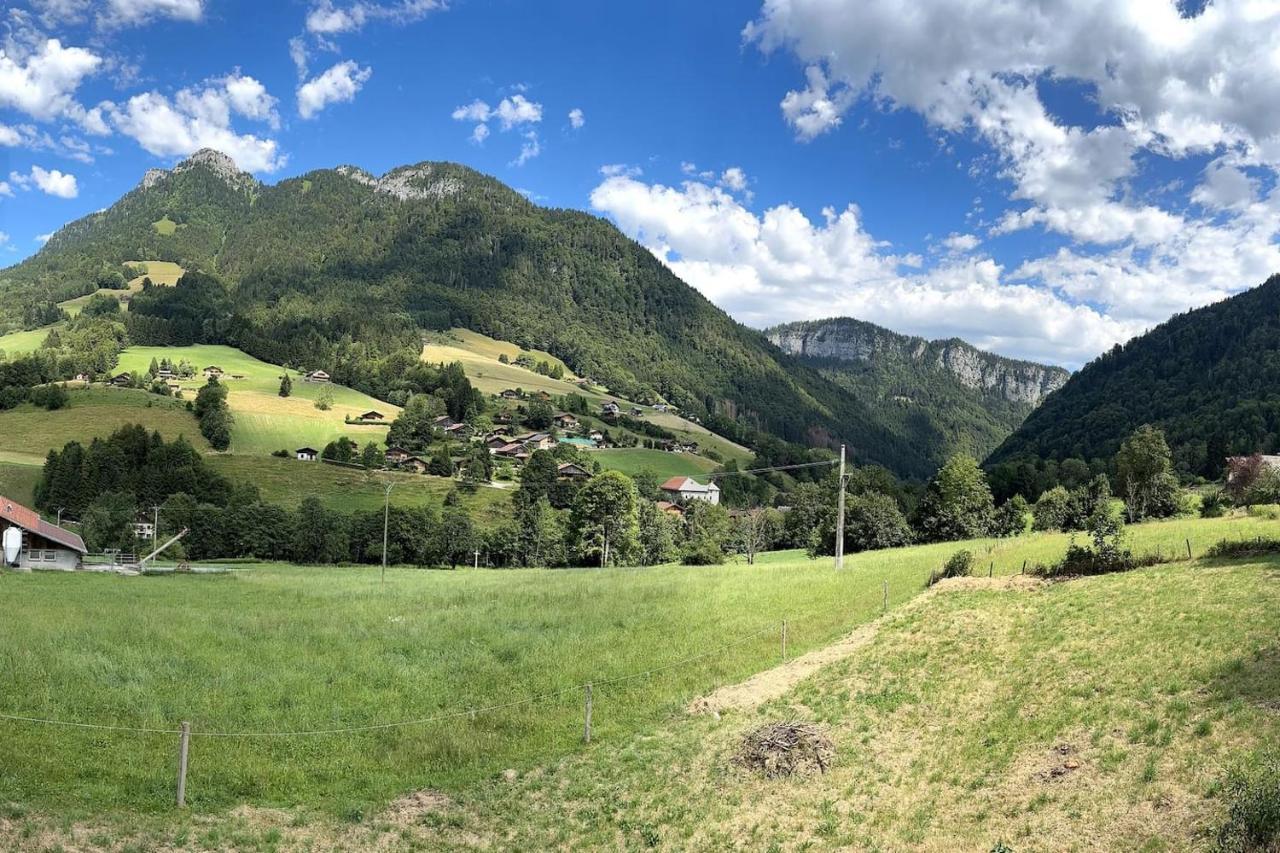 Chalet Flobelle Entremont Buitenkant foto