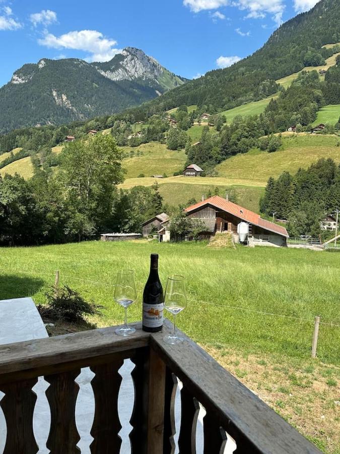 Chalet Flobelle Entremont Buitenkant foto